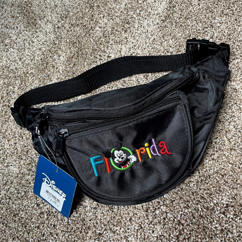 Vintage Disney World Mickey Mouse Fanny Pack